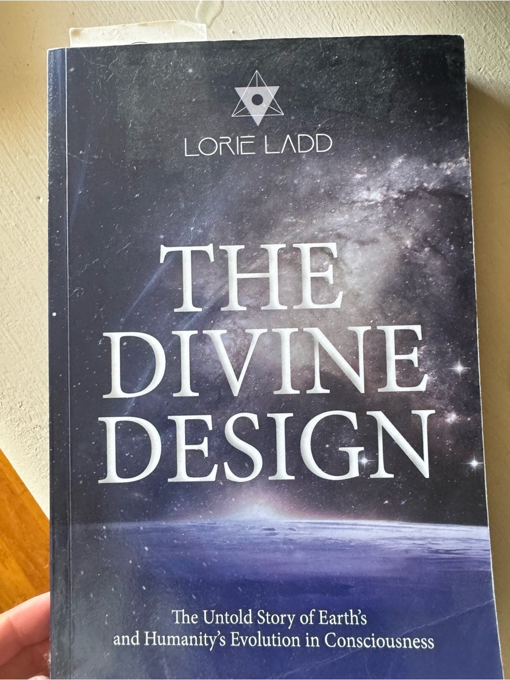 Lorie Ladd The Divine Design — Navy & Black Cover